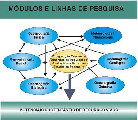 Plano Setorial para os Recursos do Mar (PSRM) Principal produto concluído REVIZEE (1996/2006) Programa de Avaliação do Potencial Sustentável de Recursos Vivos na Zona