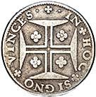 Afonso VI (12.01) D. Afonso VI lei 22/3/1663 (4 moedas) BC 150. 63 Brasil Meio Tostão, P (47.