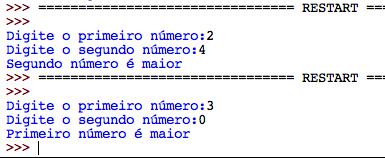 3/26/18 Exemplo: Ler dois números e determinar qual é o maior Exemplo: Ler dois números e determinar qual é o maior 19 20 - aninhado Exercícios: 1.