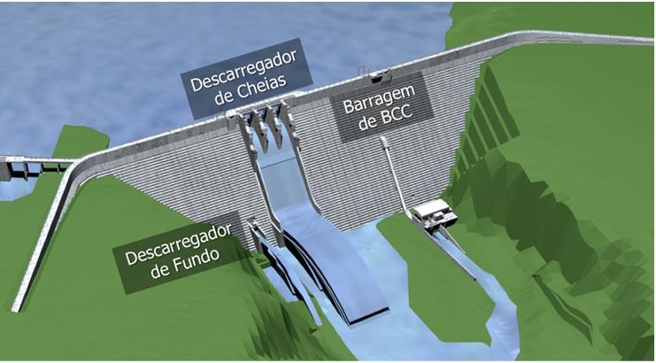 72 Figura 3.1 - Barragem de Laúca. 3.3 Rio Kwanza Fontes da Intertechne Consultores S.A (2014), o rio Kwanza é o maior rio exclusivamente angolano.
