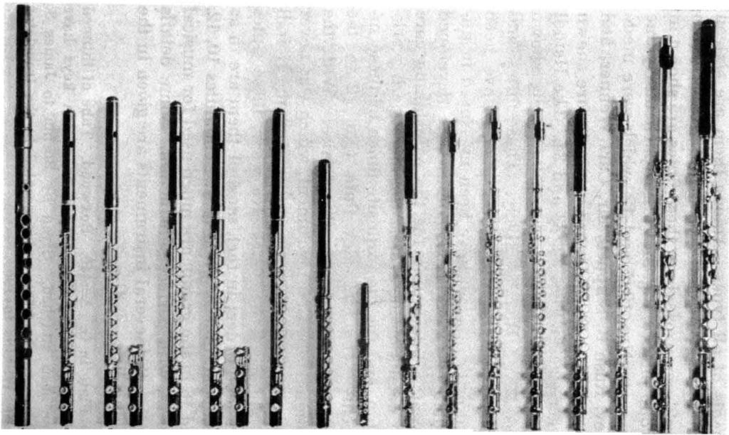 20 Fig. 28: Flauta Lot. Fig. 29: Flautas Boehm, incluindo flautim e flautas em Sol.