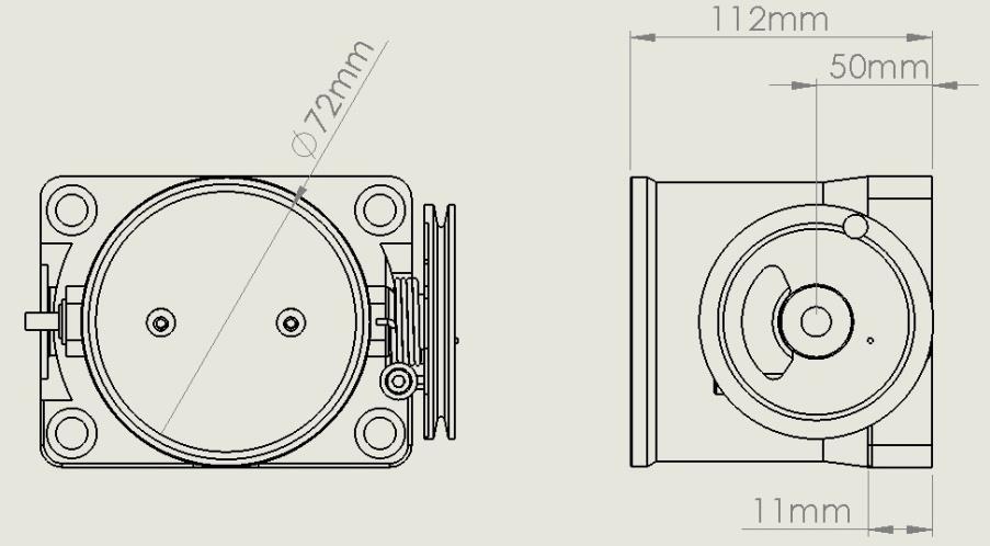 4 e) Permitido soldas somente para a adaptação dos bicos, flauta, suporte de cabo do acelerador e flange para do corpo de borboleta. f) A espessura da junta entre a flange e a TBI é de no Maximo 5mm.