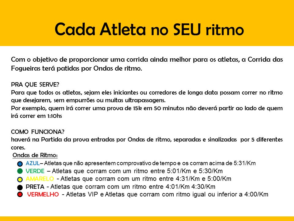 3.5 No dia da prova, caso não levem consigo a pulseira, perdem o direito ao acesso à zona de partida e ser-lhe-á indicada a última onda de partida (azul mais lentos). 3.