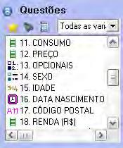 Sphinx APRENDIZ - p.72 Os objetos que foram configurados na construção automática podem ser modificados individualmente de acordo com a sua necessidade.