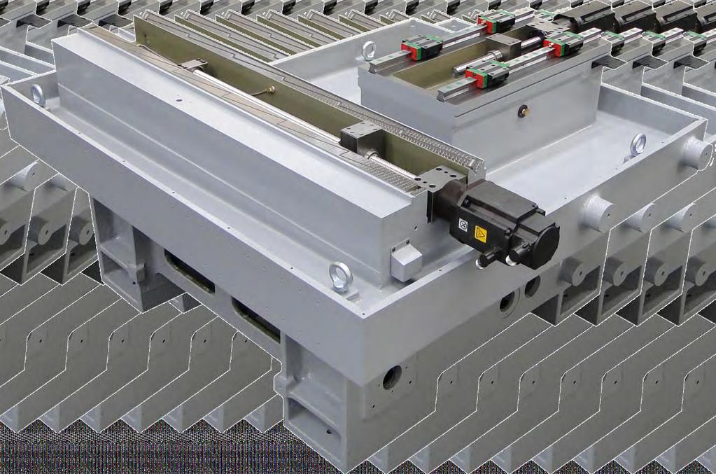 Detalhes construtivos - Máquina dotada de software para regulagem assistida da origem da peça, origem dos diamantes e origem do sensor de posicionamento axial (opcional).