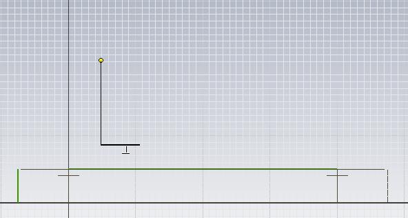 Para projectar a geometria clique no comando Project Geometry no Panel Bar.