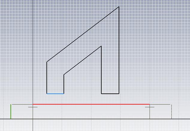 Após a construção do conjunto de linhas, temos que aplicar uma relação geométrica entre o conjunto e a