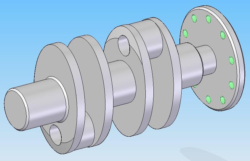 Tutorial 4: Modelando o girabrequim Neste tutorial será criado o girabrequim.