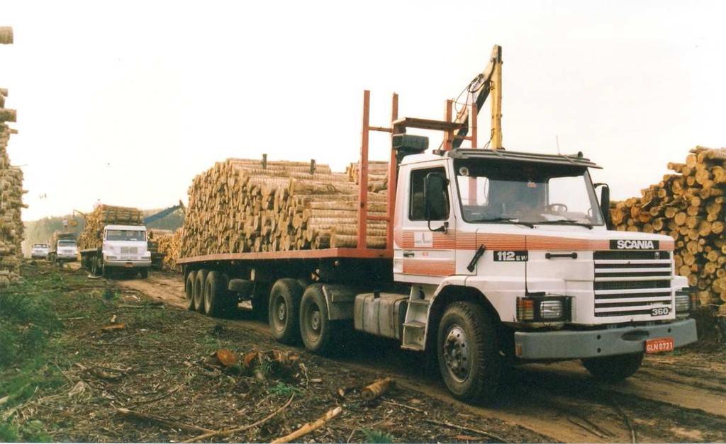 Transporte Rodoviário Florestal Veículos