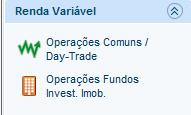 Anexo da Renda Variável Ficha Renda Variável Operações Comuns/Day-Trade Obrigatoriedade de Preenchimento Este demonstrativo deve ser preenchido pela