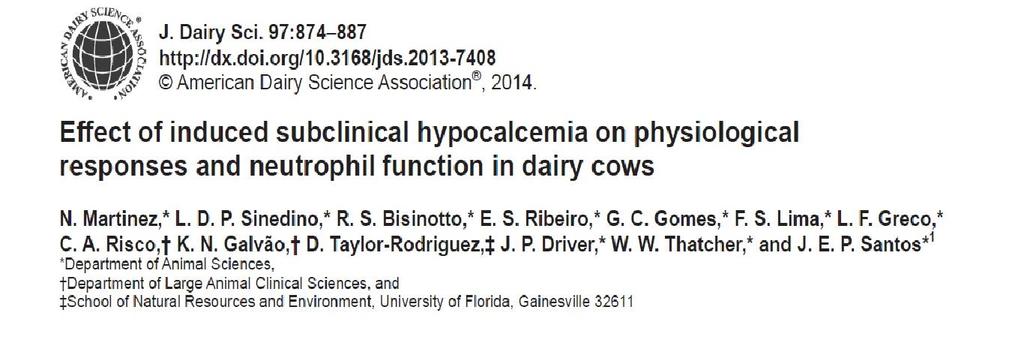 Artigo 1 Journal of Dairy Science