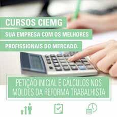 InfoCarne Nro 131 19 de Janeiro de 2018 Eventos REFORMA TRABALHISTA Data: 23 de janeiro de 2018 (terça-feira) Horário: 13h45 às 17h Local: CIEMG Avenida Babita