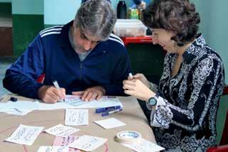 Participantes da FS refletem, se expressam e discutem para identificar e mapear os agentes sociais atuantes