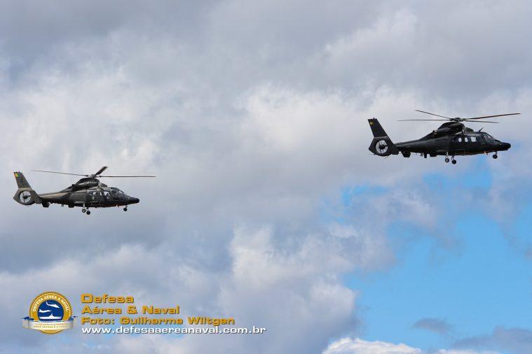 Batalhões de Aviação do Exército (1º e 2º BAvEx) pousaram no