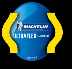 20: em percentagem, é o aumento da marca no solo conseguido com o primeiro pneu de tecnologia Ultraflex, o MICHELIN XeoBib, em relação a um pneu standard.