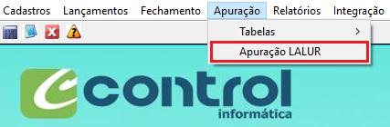 20 1.4 Apuração DRE / LALUR Processo de apuração do DRE /