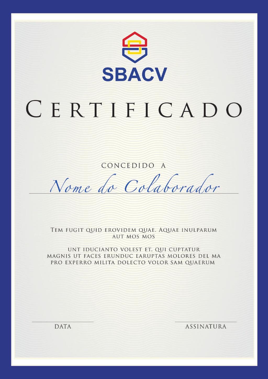 CERTIFICADo Formato: 21 cm