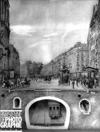 1900 Etude pour le passage sous