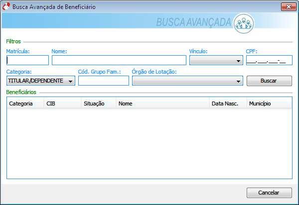 9. Buscas O sistema e-autorizador possui varias buscas (busca de prestador, busca de beneficiário e busca de procedimento) para auxiliar a localização de informações necessárias para a utilização do