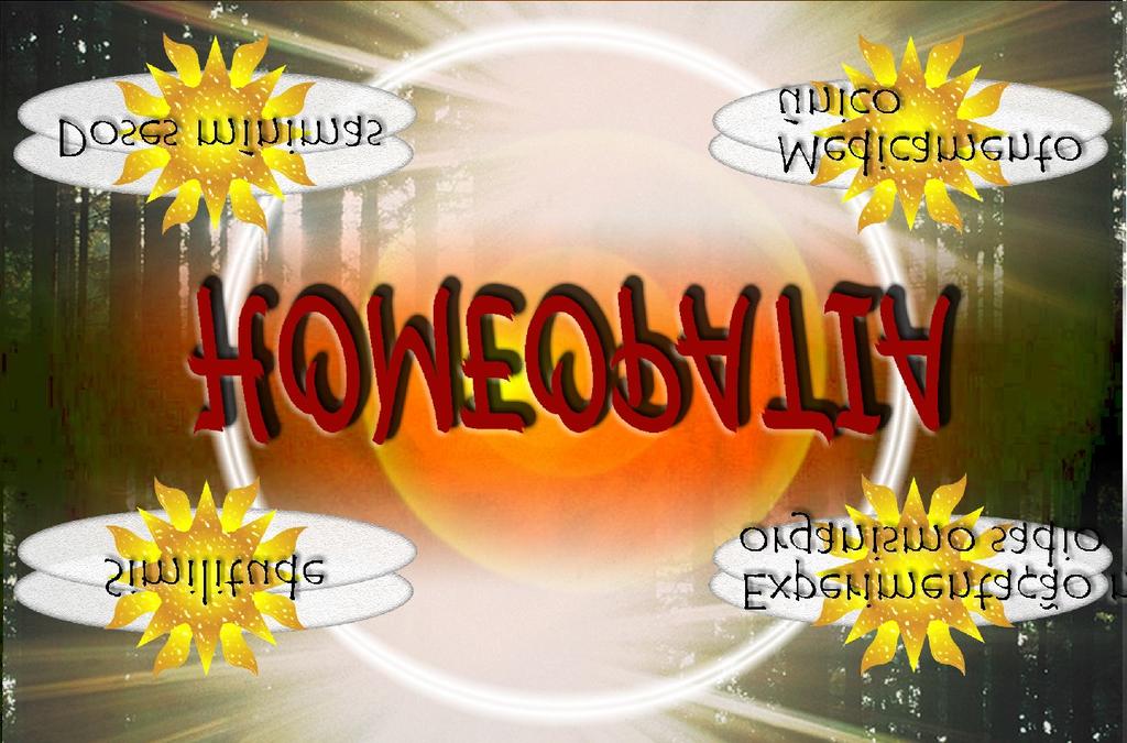 A homeopatia baseia-se em quatro pilares fundamentais: semelhante cura semelhante, experiência no organismo são, doses mínimas e medicamento único (figura 2). Figura 2.