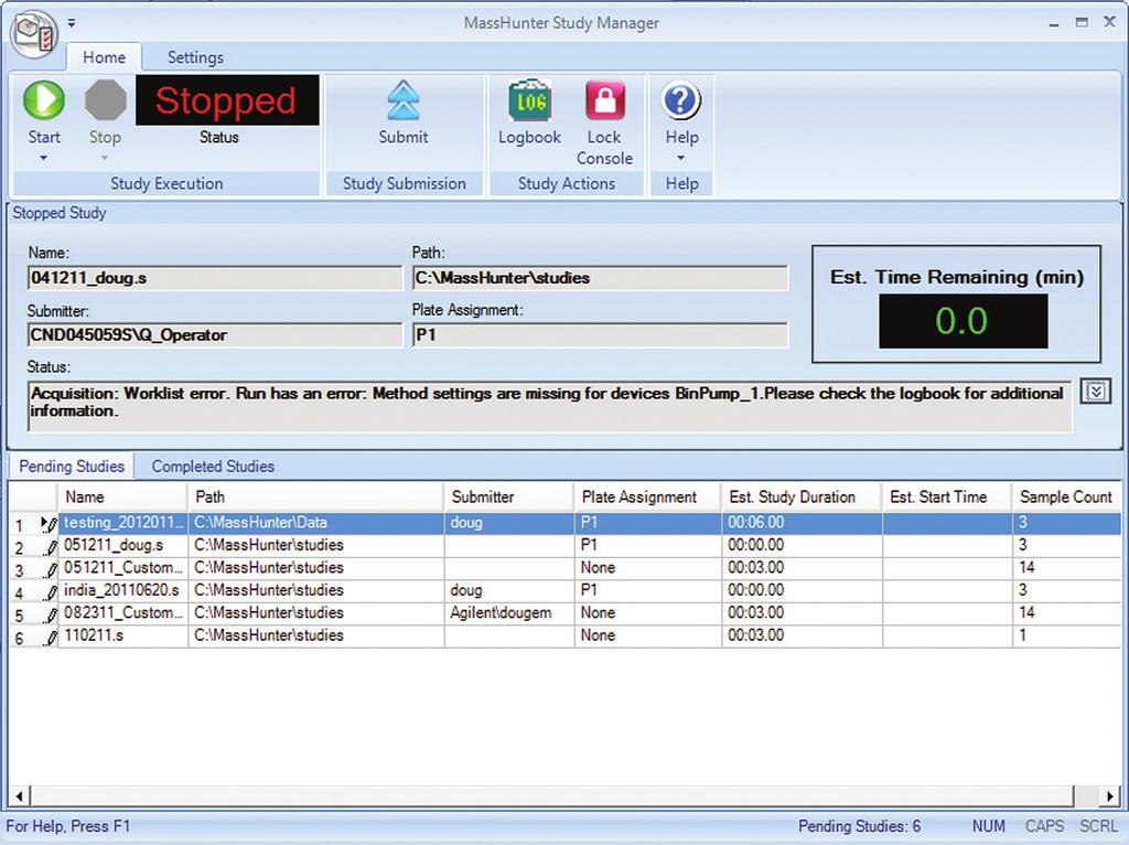 O software MassHunter simplifica e automatiza a análise quantitativa O software Agilent MassHunter Workstation simplifica consideravelmente o gerenciamento de amostras, a otimização do método do