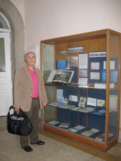 Bibliotecário Paulo Moura e Maria Lucia