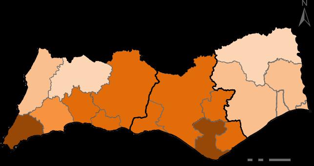 Poder de Compra per Capita Euros Economia GANHO MÉDIO MENSAL DE TRABALHADORES POR CONTA DE OUTREM E PODER DE COMPRA PER CAPITA Local de Residência Ganho médio mensal de trabalhadores por conta de