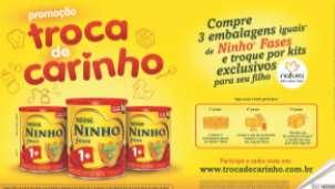 Prioridades do Período NUTRIÇÃO INFANTIL - PROMOÇÃO NINHO FASES Equipe, promoção TROCA DE CARINHO de NINHO Fases será no período de 03/08 à 15/10!