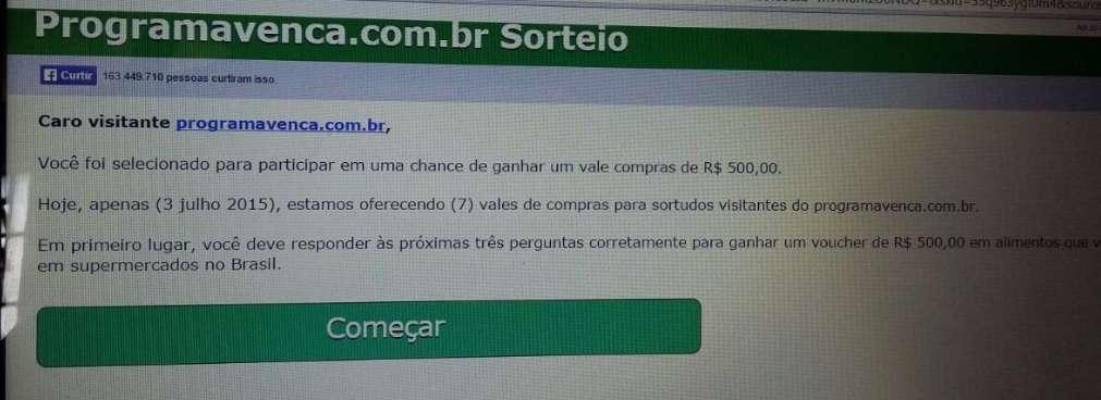 Vença - Informação Importante Guardiões, recebemos conforme abaixo uma informação que não procede!