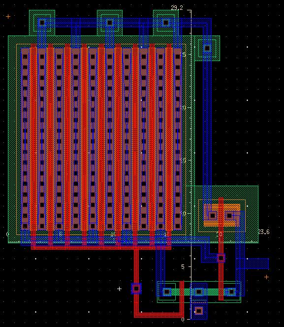 1.8.3 LAYOUT Figura 24 - Layout TIQ 6 1.