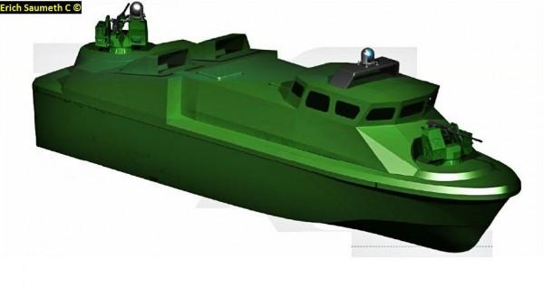 COTECMAR e a nova lancha de Patrulha Fluvial LPR 40 MKIII Por Erich Saumeth O excelente desempenho operacional, tanto na Colômbia quanto no Brasil, e o interesse da Marinha colombiana em aumentar sua