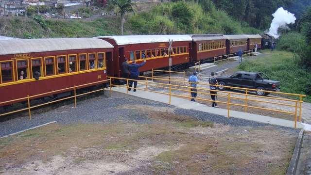 Vista das novas rampas de embarque na Estação Rio Natal.