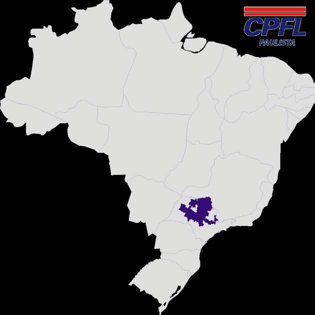 A CPFL Paulista em 1997 Áreas de Atuação