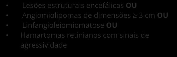 Anexo III - Referenciação Suspeita clínica de esclerose tuberosa (ET) (1) Lesões