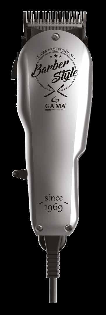 GM593 BARBER STYLE CLIPPER MAGNÉTICO Máquina de corte de cabelo com motor magnético e lâmina Alloy Profissional.