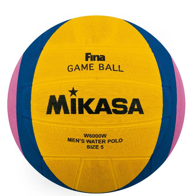 inovação em polo aquático. Com o selo de aprovação da FINA desde 2009, a mikasa tem sido a bola oficial de polo aquático desde 1980 pela FINA (Federação Internacional de Natação).
