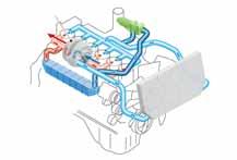 combustível quando a máquina não está a trabalhar. Filtro de Partículas Diesel da Komatsu (KDPF) O DPF altamente eficiente da Komatsu capta mais de 90% de partículas.