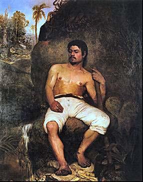Figura 4.52. O Derrubador Brasileiro. Almeida Júnior, 1879.
