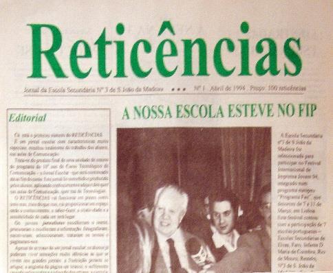 1994 2001 Com a introdução do Curso Tecnológico de Comunicação e Difusão no currículo em 1994, iniciou-se um novo ciclo na edição do jornal.