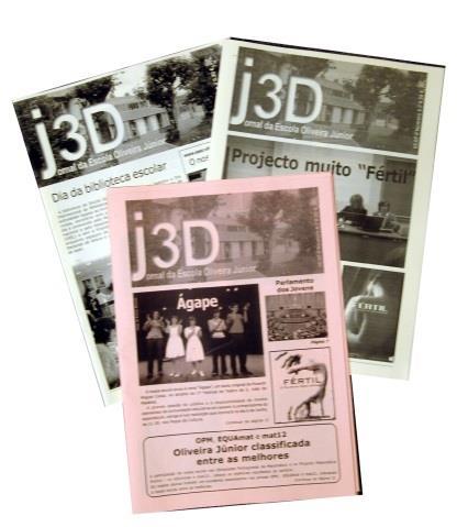 2006-2017 Em 2006 surge o J3D produzido pelos professores da Oficina de Educação para os Media (oferta de escola),