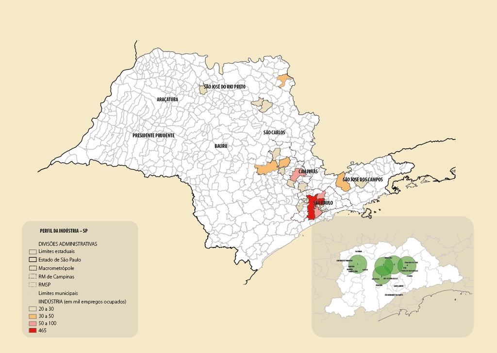 Metodologia para análise do potencial do uso de efluentes tratados para abastecimento industrial Mapa 5: