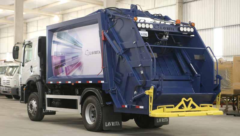 O LCR é um equipamento Coletor de Resíduos fabricado pela Lavrita - Divisão