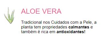 Contém bioativos que combatem os radicais livres, ajudando a pele a se defender dos agentes que causam o envelhecimento.