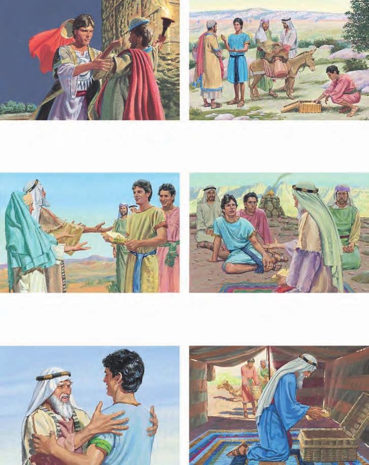 Zorã percebeu que Néfi não era Labão e tentou fugir. Néfi o segurou e prometeu não lhe fazer mal se ele o acompanhasse ao deserto. 1 Néfi 4:30 33 Zorã concordou em ir com ele.