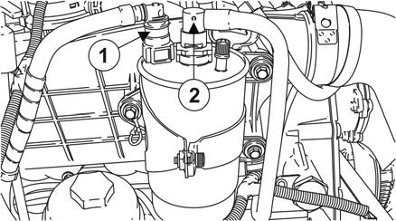 Sistema de Combustível e Controles 303-04-11 O filtro de combustível tem a função de reter as impurezas para garantir que o sistema de injeção treceba combustível limpo, evitando danos à bomba de