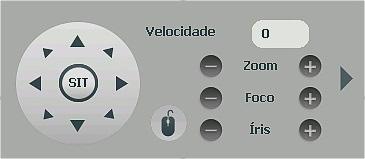 Modos de visualização O sistema possui seis modos de visualização, que apresentam as câmeras na tela conforme a quantidade predefinida pelo sistema.