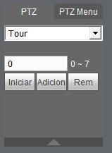 Preset 1. Posicione a câmera no local desejado; 2. Insira o valor do preset e clique em Adicion. para adicionar o preset ao sistema; 3. Caso deseje configurar mais presets, repita o procedimento; 4.