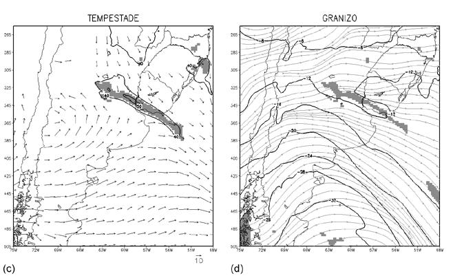 00Z de 05/04/2012: (a) umidade e/ou nebulosidade, (b)