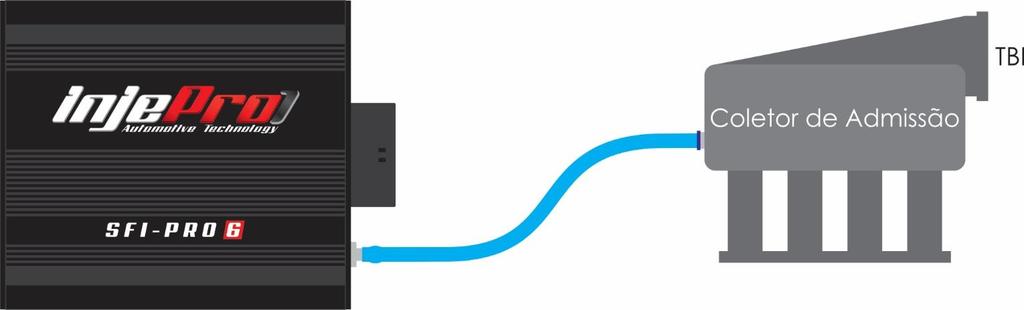 No menu configurações de telas e alertas, é possível programar uma pressão mínima de óleo para desligamento do motor, caso a pressão de óleo chegue a um nível menor do que o programado o motor