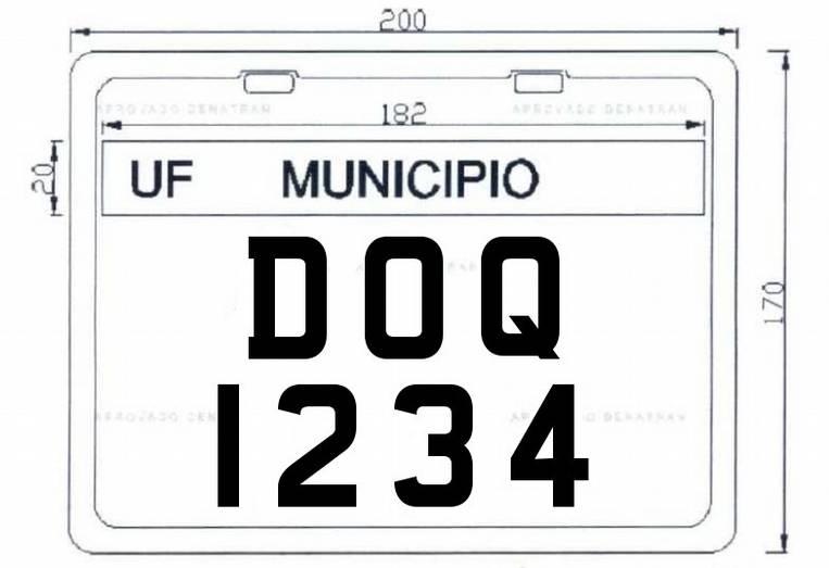 640-80 221 Portar no veículo, PLACAS de identificação em desacordo com as especificações e modelos estabeleci - dos pelo CONTRAN propriet média 4 85,13 multa retenção do veículo para regularização e